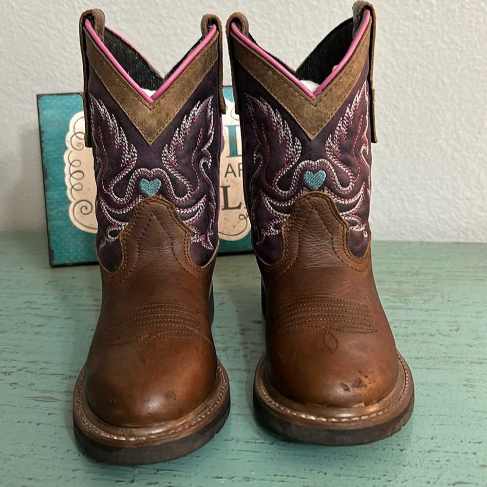 Little girls John Deere Boots